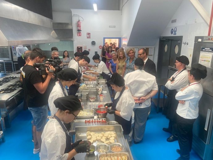 Imagen de la visita a las instalaciones del Centro de Formación e Iniciativas de El Palmar