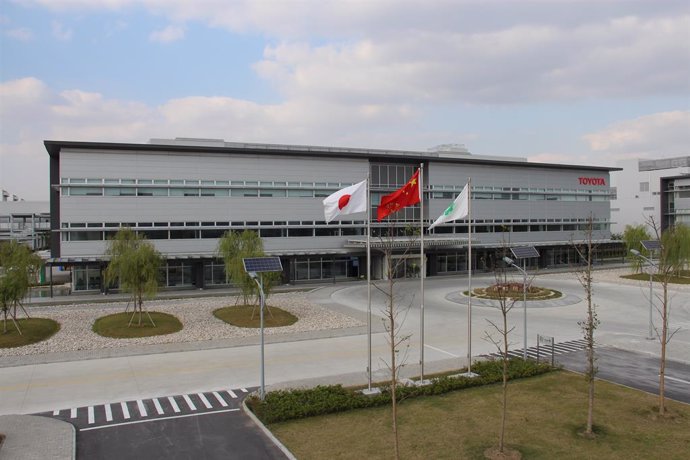 El centro Intelligent ElectroMobility R&D Center by TOYOTA en China.