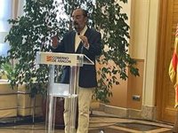 Lambán cree que el Gobierno de España debe asumir una quita de la deuda autonómica "sin más agravios entre comunidades"