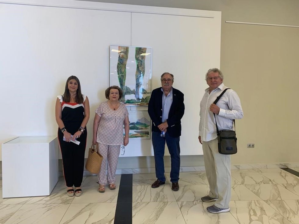 Inauguración de la exposición en Andújar
