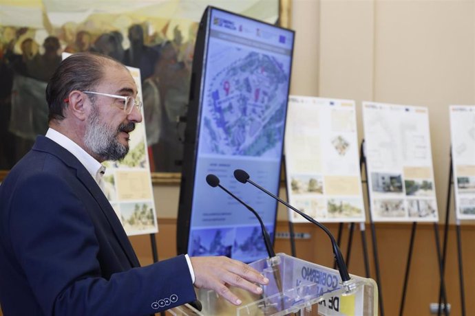 El presidente del Gobierno de Aragón, Javier Lambán.