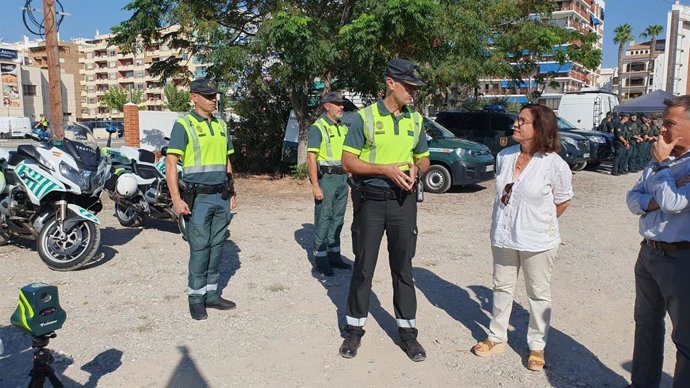 Más de 2.000 efectivos de la Guardia Civil conforman el dispositivo de seguridad del Arenal Sound