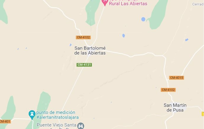 Imagen de San Bartolomé de las Abiertas en Google Maps