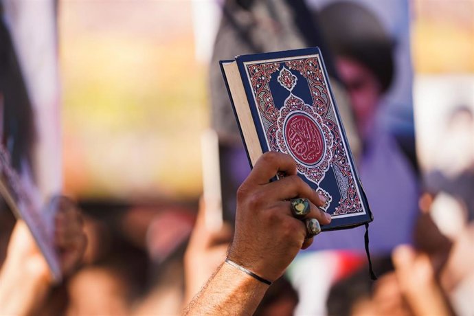 Ejemplar del Corán, el libro sagrado del Islam