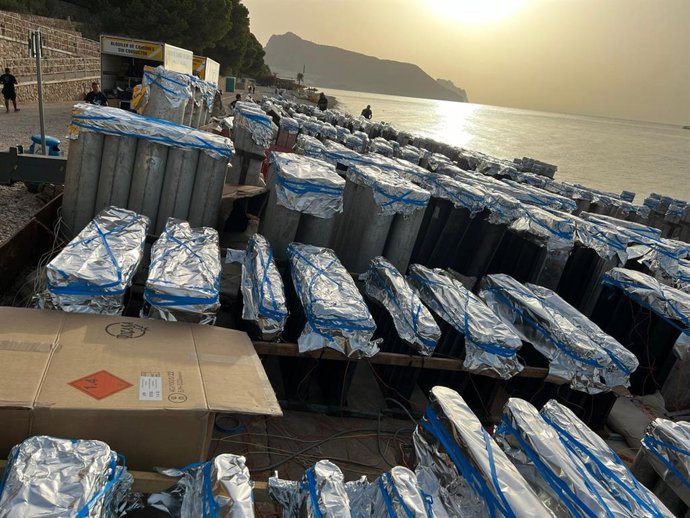 Plataformas de disparo del Castell de L'Olla