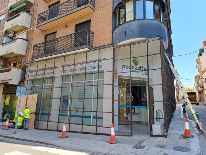 Montaje del enrejado para la Cord