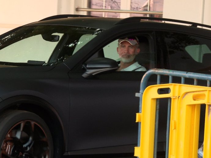 El Rey Felipe VI saliendo del Club Náutico de Palma.