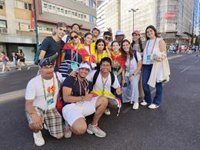 Los jóvenes en Lisboa aseguran sentirse "como en casa"