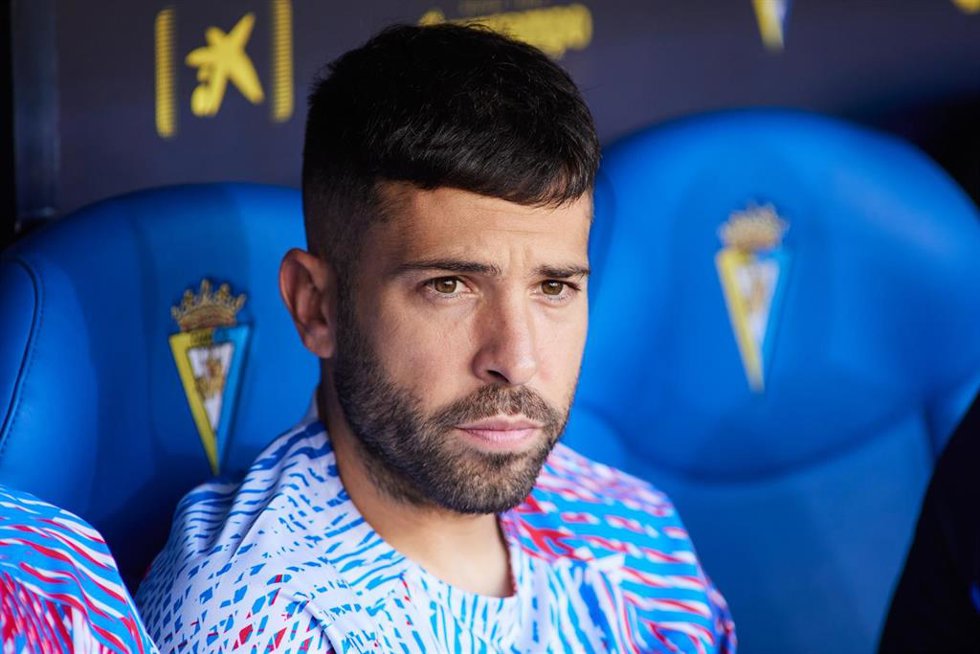 Archivo - El lateral español Jordi Alba en una imagen de archivo con el FC Barcelona