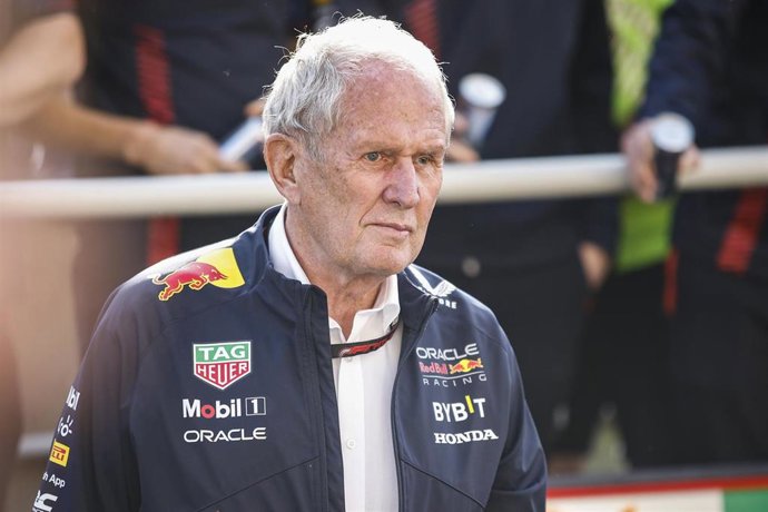 Archivo - Helmut Marko, consejero de Red Bull, durante un Gran Premio del Mundial de F-1 2023