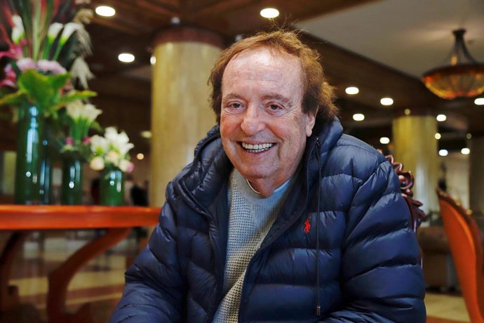 Bogotá. Julio 18 de 2023. 'Dyango' José Gómez Romero, cantante español. (Colprensa - Camila Díaz)
