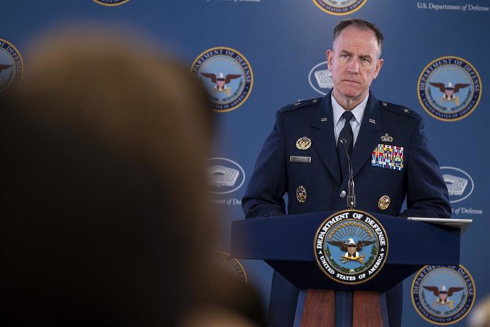 Archivo - El portavoz del Pentágono, el general Patrick Ryder