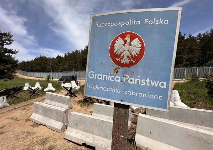 Archivo - Frontera entre Polonia y Bielorrusia.
