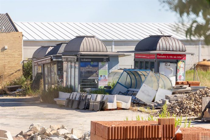 Quioscos de prensa retirados