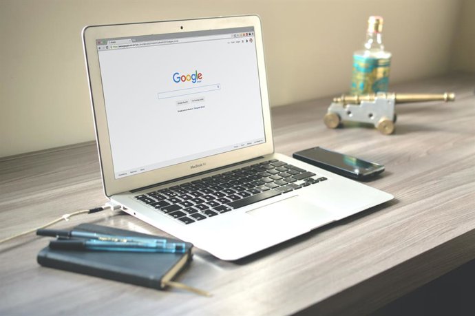 Google Chrome en un ordenador