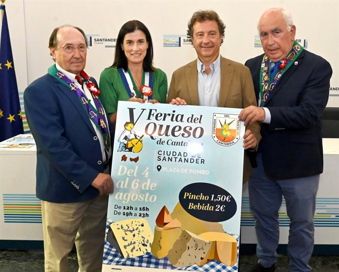 Presentación de la V Feria del Queso 'Ciudad de Santander'