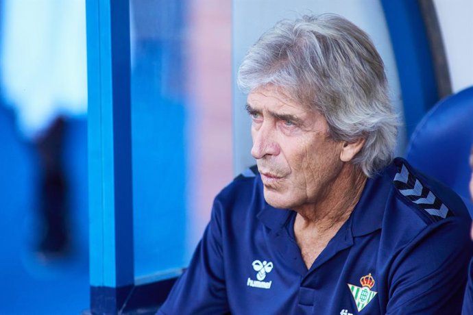 Manuel Pellegrini, entrenador del Real Betis Balompié.