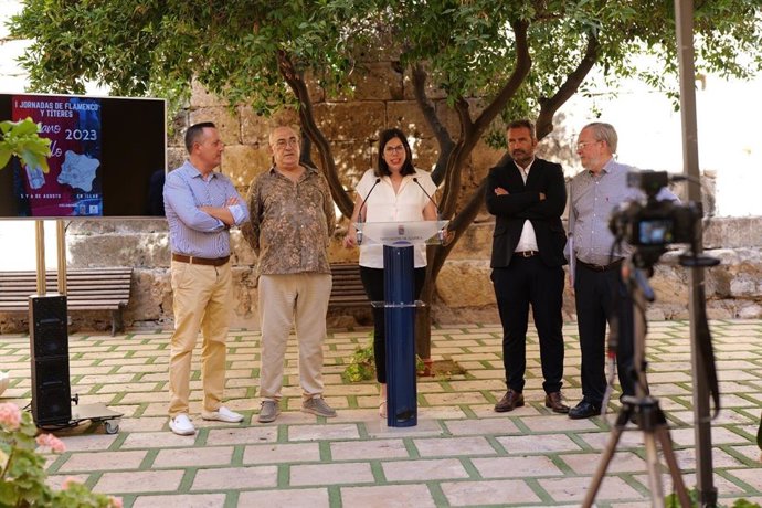Presentación de las I Jornadas de Flamenco y Títeres 'Mariano Morcillo'.