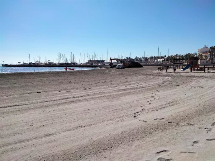 Archivo - Imagen de una playa del Mar Menor
