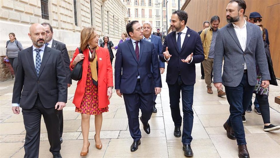 Archivo - Málaga.-Albares: "Dani Pérez fue la primera persona que pidió al Gobierno su apoyo a la candidatura de Málaga a la Expo"