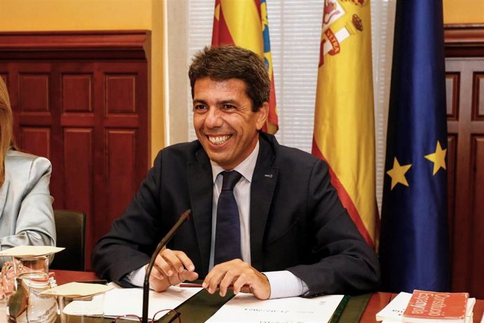 El presidente de la Generalitat, Carlos Mazón.
