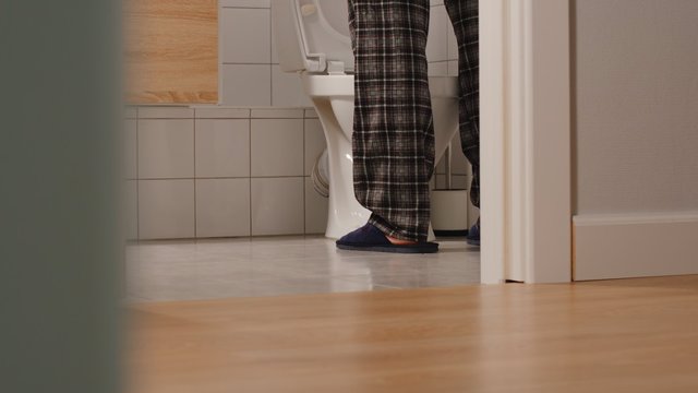 Archivo - Baño, orinar, retrete, incontinencia