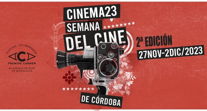 Imagen promocional de la Semana de Cine de Córdoba, Cinema23.
