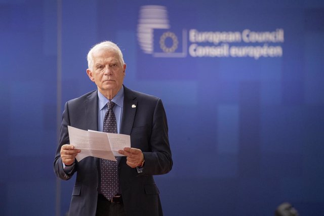 Archivo - EU High Representative of the Union for Foreign Affairs and Security Policy Josep Borrell Fontelles arrives for a meeting of the European council, at the European Union headquarters in Brussels, Thursday 29 June 2023.