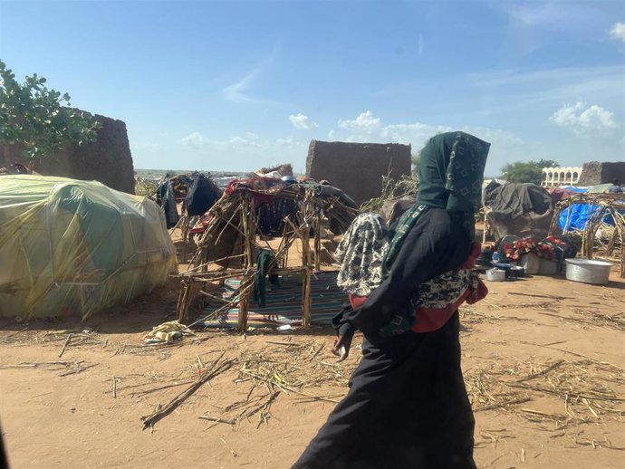 Campo de refugiados sudaneses en el este de Chad