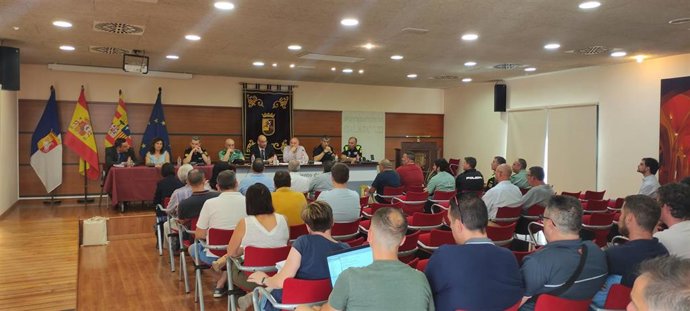 La Junta Local de Seguridad por las fiestas de San Roque.