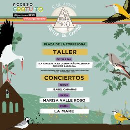 Cartel del programa de 'En un lugar del Norte' de este sábado.