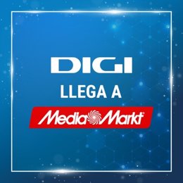 Digi firma acuerdo con MediaMarkt para ofrecer en su web sus servicios de fibra y telefonía móvil