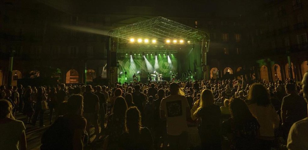 Archivo - Conciertos de Aste Nagusia en la Plaza Nueva