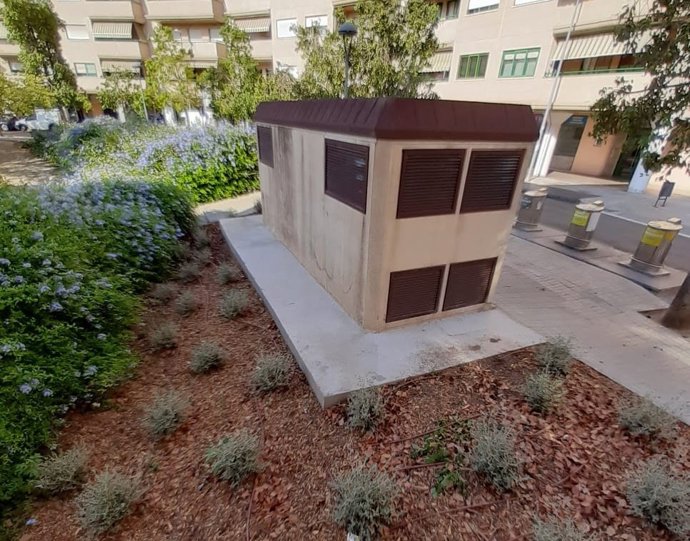 Nuevo centro de transfrmación instalado en Montcada i Reixac (Barcelona).