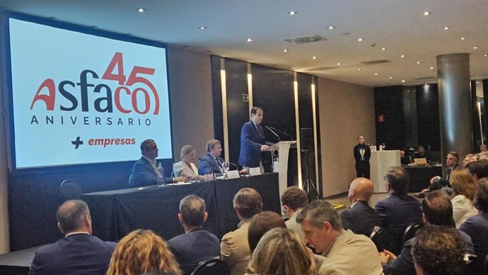 El Consejero De Justicia Participa En Un Acto Organizado Por La Asociación ASFACO.