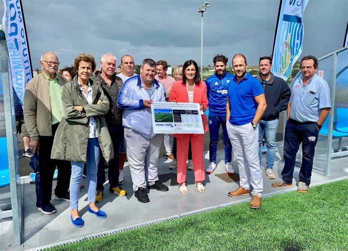 Nuevo campo municipal de fútbol 8 de San Román
