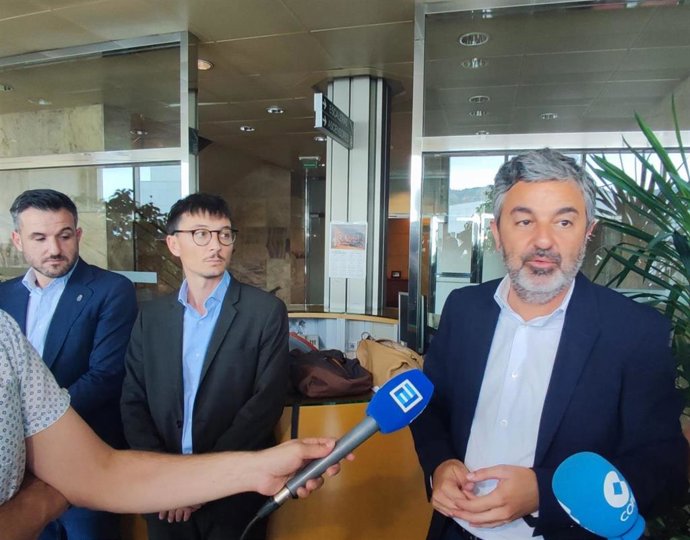 Jorge García, Javier de los Ríos y Alejandro Calvo