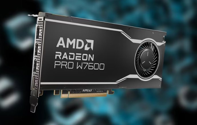 Tarjeta gráfica profesional Radeon PRO W7600