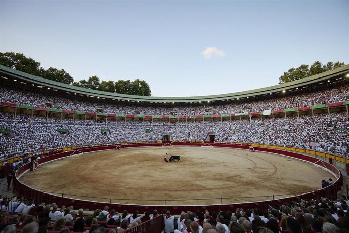 Archivo - Imagen de una corrida de toros.