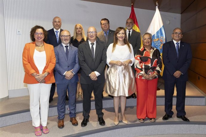 Nieves Lady Barreto en la toma de posesión de nuevos cargos en la Consejería que dirige