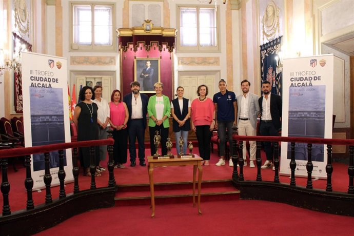 El Atlético de Madrid femenino recibe este domingo a la AS Roma en el III Trofeo Ciudad de Alcalá by MadCup