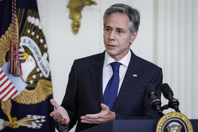 Archivo - El secretario de Estado de Estados Unidos, Antony Blinken 