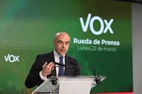 Buxadé defiende el acuerdo de PP y Vox en Aragón para "cambiar el rumbo" de la región