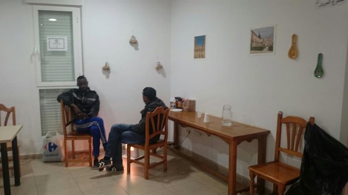 Archivo - Interior albergue de Torredonjimeno (Archivo)