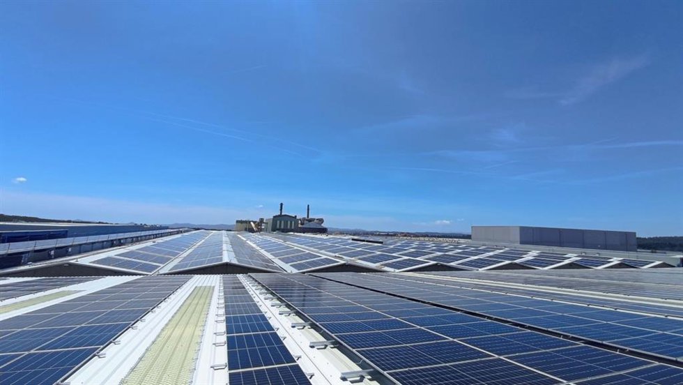 Placas solares de Vidrala.