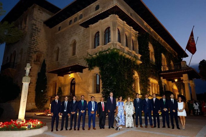 Foto de lar recepción de SSMM los Reyes al Mallorca Palma Futsal