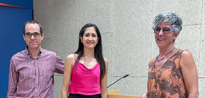 Peter Askjaer, Patricia de la Cruz y Marta Artal, la primera autora y los autores senior del proyecto.