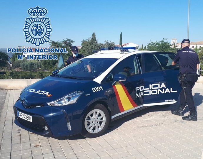 Archivo - Vehículo de la Policía Nacional, en imagen de archivo