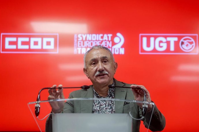 El secretario general de UGT, Pepe Álvarez.