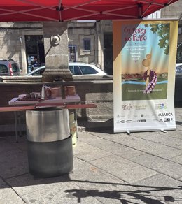 Presentación de la Festa do Pulpo do Carballiño en Santiago de Compostela.